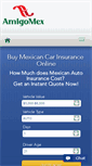 Mobile Screenshot of amigomexinsurance.com